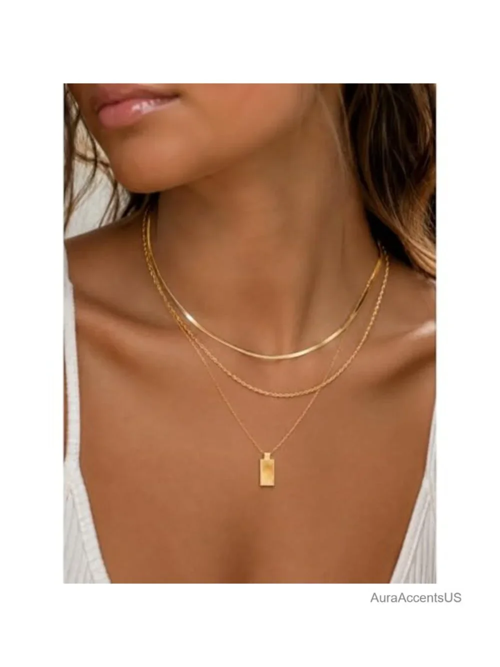 N/A layered gold